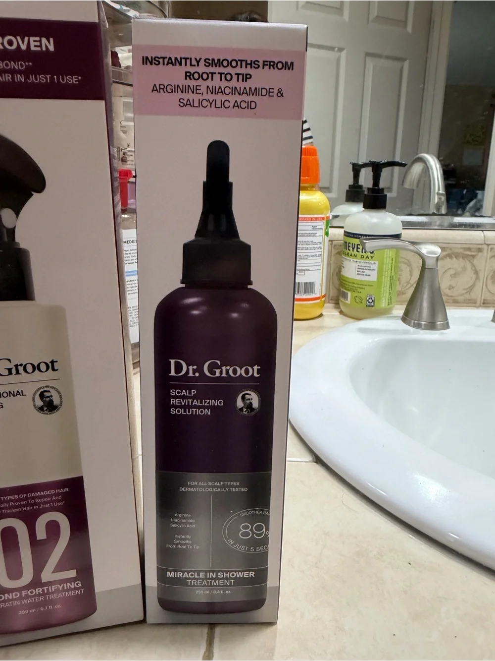 Dr. Groot Scalp Revitalizing & Bond Fortifying Products New in Box